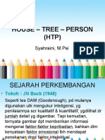 House - Tree - Person (HTP) : Syahraini, M.Psi