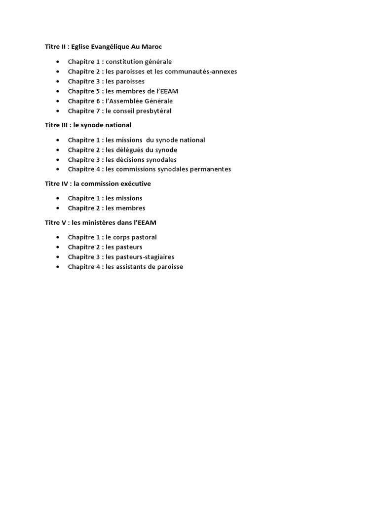 Statut et organisation de l'EEAM | PDF