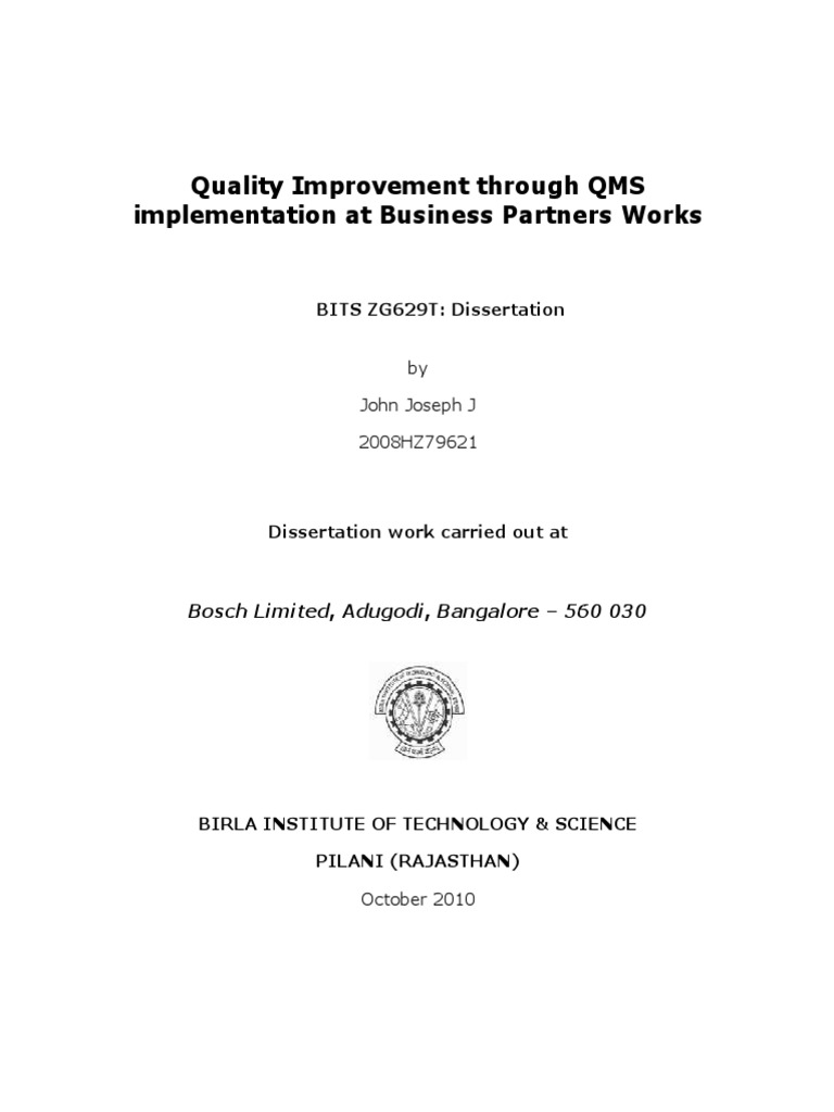 Title Pages QMS | PDF | Quality Management System | Quality Assurance