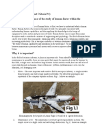TASK 1.1 (Assessment Criteria P1) Describe The Importance of The Study of Human Factor Within The Aerospace Industry