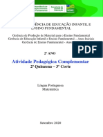 Livreto 2 Ano 2 Quinzena 3 Corte