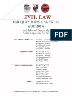 Pdfcoffee.com Civil Law Bar Questions and Answerspdf PDF Free