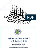 LEC# 01. Introduction To Applied Thermodynamics