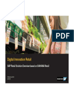 Digital Innovation Retail: SAP Retail Solution Overview Based On S/4HANA Retail
