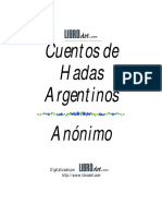 ANONIMO Cuentos de Hadas Argentinos