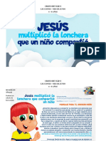 Jesús Multiplico La Lonchera Que Un Niño Compartio