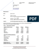 Five-Year Enrollment Projection Report