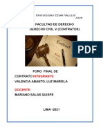 Foro Contrato Valencia