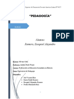 Pedagogía - Informe