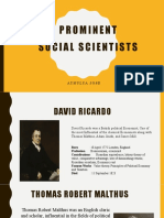 Prominent Social Scientists