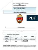 Planificación Metodos en Finanzas Ii 2020