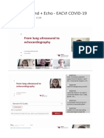 Lung USG - COVID-19 EACVI