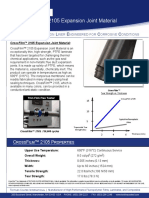 Crossfilm™ 2105 Expansion Joint Material: 100% Ptfe C L E C C