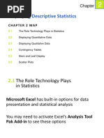 Displaying Descriptive Statistics: Chapter 2 Map