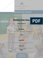 Mini Producción Cuadernillo # 5 Semana 3 - Crecer Con Salud