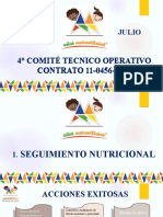 4° Comité Tecnico Operativo Contrato 11-0456-2019