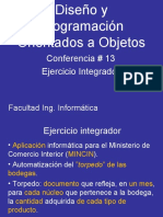 Conferencia # 13 Ejercicio Integrador: Facultad Ing. Informática
