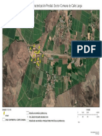 Mapa de Caracterización Predial. Sector Comuna de Calle Larga