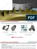 (ME2026) Lesson 4. Representation of Gears