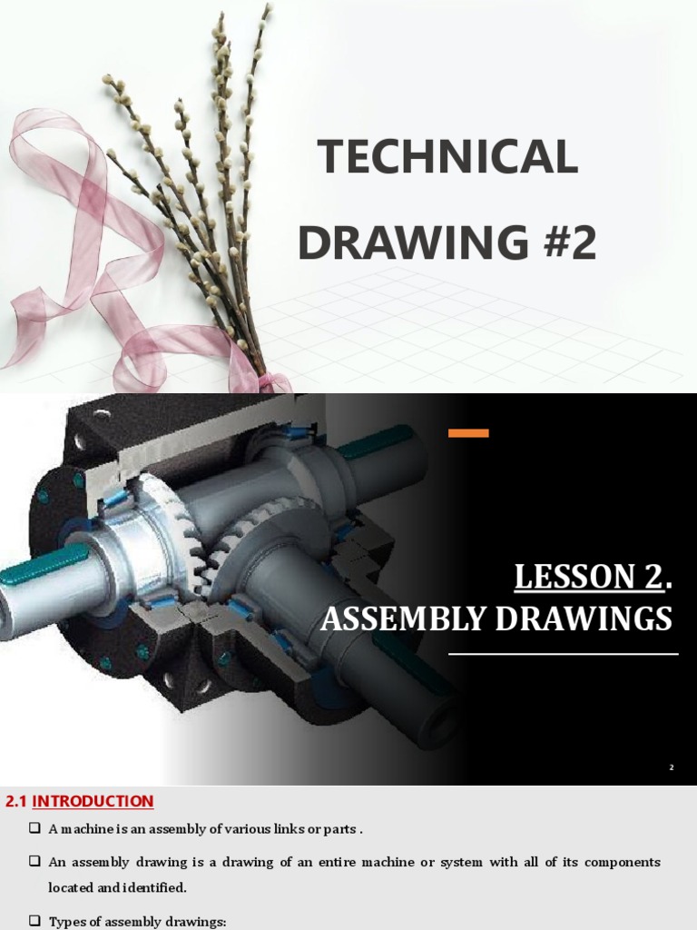 (ME2026) Lesson 2. Assembly Drawings | PDF | Drawing | Science