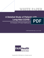 Relatório FAIR Health - Pacientes Pós-Covid