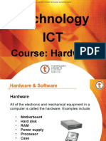 Technology ICT: Course: Hardware