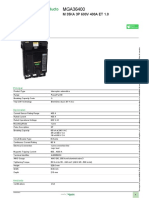 Interruptores en Caja Moldeada Powerpact Marco M - MGA36400