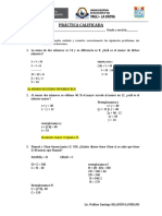 Práctica Calificada de Taller de Matematica