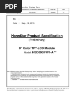 HSD090IFW1-A10 Preliminary Specification 1.0