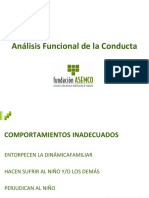 Analisis Funcional de La Conducta