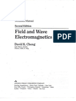 David K. Cheng - Solution Manual Field and Wave Electromagnetics-Addison-Wesley
