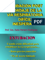 EXTUBACIÓN