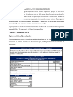 Clasificación y tipos de presupuestos empresariales