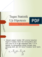 Tugas Statistik Hipotesis