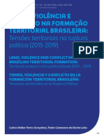 Terra, território e conflitos na formaçao social brasileira