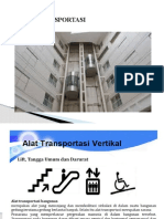 7. Alat Transportasi Vertikal