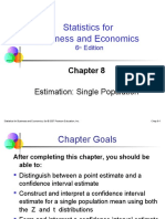 Chapter 7 - Estimation Single Population
