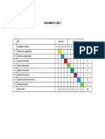 Turbina de Gas. Generacion de Potencia. Diagrama de Gantt