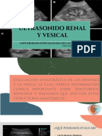 Ultrasonido Renal y Vesical