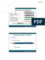 Relação Dos Instrumentos de Desenho