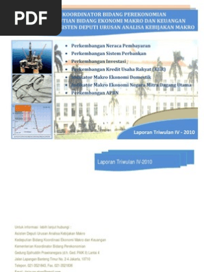 Booklet Laporan Triwulan 4 2010 Final