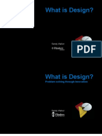 What Is Design?: O Flinders
