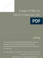 Fungsi Al-Qur'an