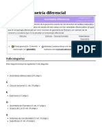 Categoría Geometría Diferencial