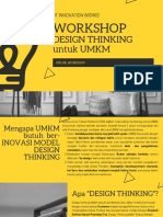 Design Thinking For Umkm (Teknosains)