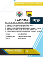 Laporan KPM AIR SANTOK 1