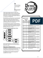 Demon Slayer (5E D&D Homebrew Class) - GM Binder