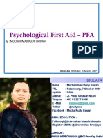 PFA Psikologi Bencana