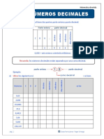 Numeros Decimales Primaria