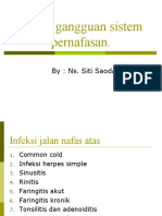 Askep Gangguan Sistem Pernafasan